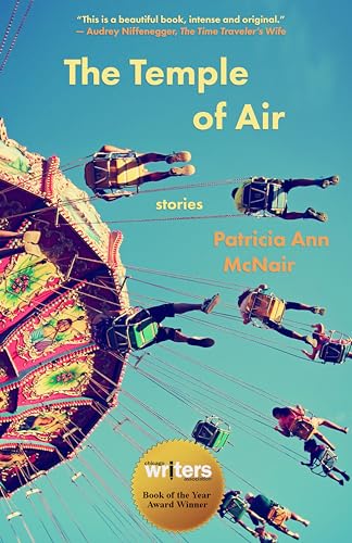 Book cover: colorful carnival swing ride with people in motion.