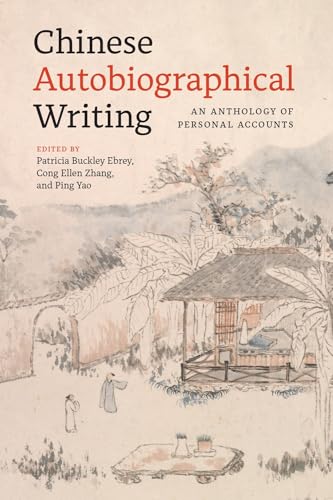 Book cover: "Chinese Autobiographical Writing" with a landscape illustration.