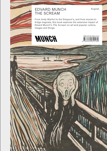 Book cover featuring Munch’s “The Scream” painting with swirling, expressive lines.