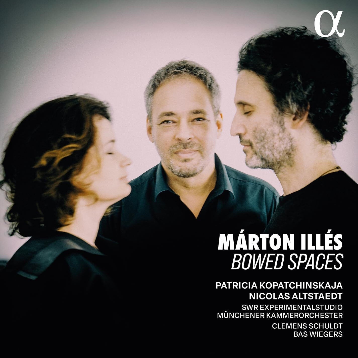 CD cover featuring portraits of two people and text details.
