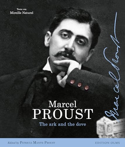 Book cover featuring a black and white portrait of Marcel Proust.