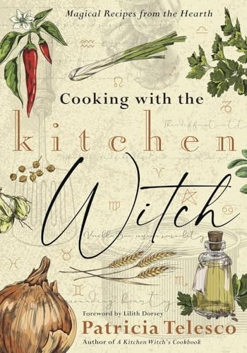 Book cover with illustrations of herbs, vegetables, and zodiac symbols.