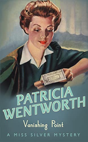 Vintage book cover featuring a woman holding a small card.