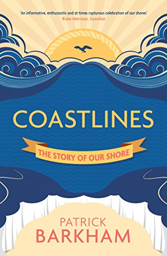 Book cover with a stylized sun, waves, and a seagull over blue background.