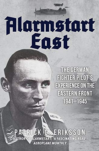 Book cover: portrait of a German pilot, fighter plane silhouette above.