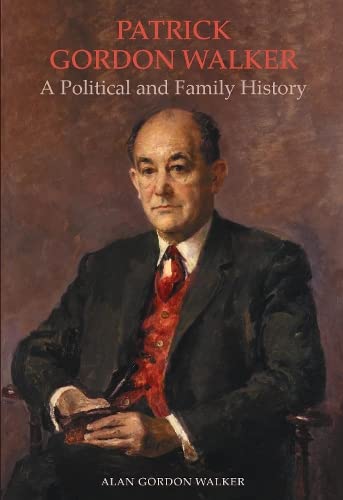 Book cover featuring a portrait of Patrick Gordon Walker, a man in a suit.