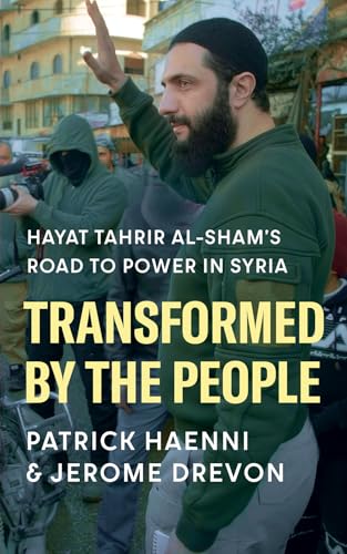 Book cover featuring a bearded man in a green jacket, Syria text overlay.