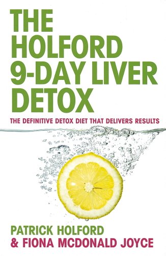 Book cover: "The 9-Day Liver Detox" with a lemon in water.