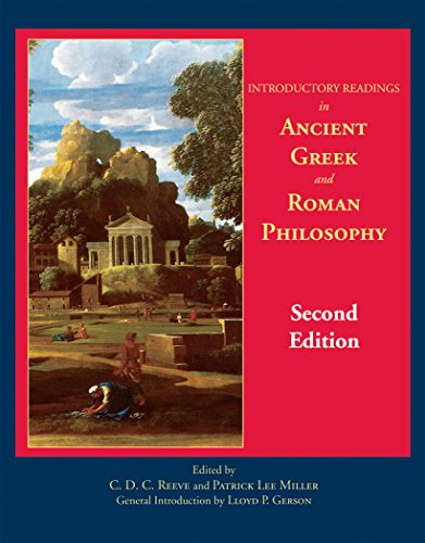 Book cover: “Introductory Readings in Ancient Greek and Roman Philosophy,” second edition.