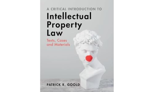 Book cover: "Intellectual Property Law" with a bust sculpture image.