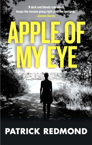 Book cover: silhouetted figure on a road, title “Apple of My Eye”.