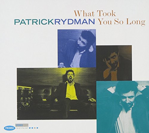 "Album cover with four photos of a man, titled 'What Took You So Long'."