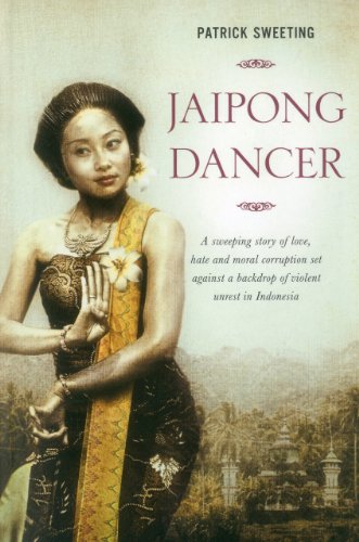 Book cover featuring a woman in traditional Jaipong dance attire.