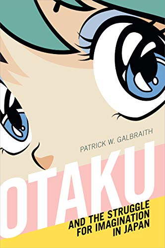 Book cover: close-up of anime-style eyes, title “Otaku” in large letters.