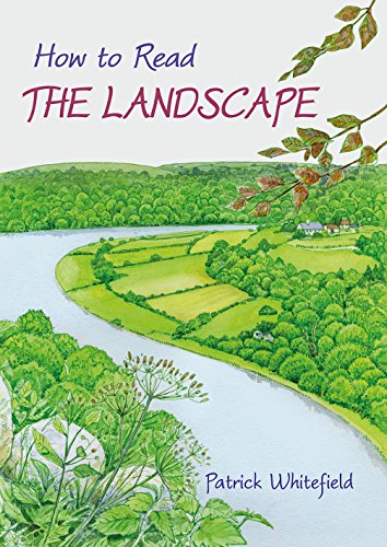 Book cover with watercolor landscape of a river valley and foliage.