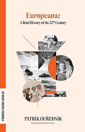 Book cover for "Europeana: A Brief History of the 20th Century" with collage imagery.
