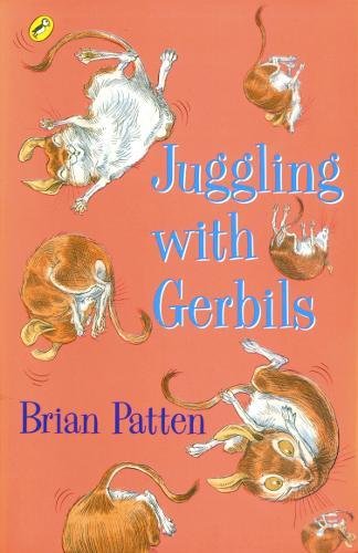 Book cover: orange background with cartoon gerbils tumbling and text.
