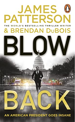 Book cover: "Blowback" by James Patterson, featuring the US Capitol building.