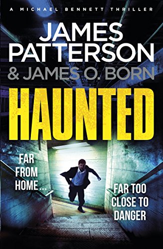 Book cover: man running down stairs into a dark tunnel.