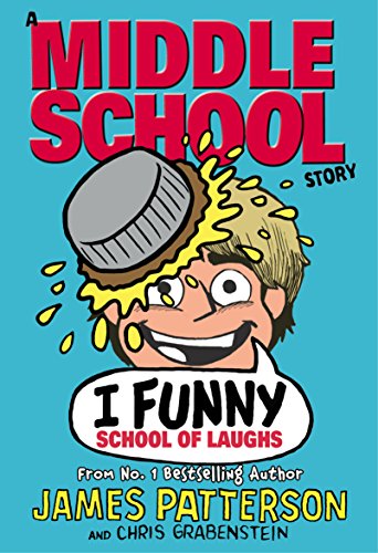 Book cover: cartoon boy with messy hair and dripping cheese, “I Funny.”