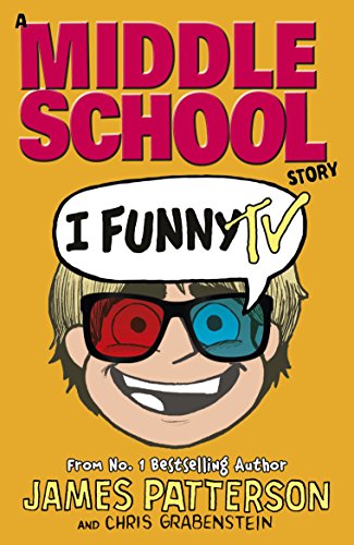 Book cover: Cartoon boy wearing 3D glasses, text “I Funny TV”.