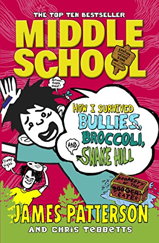 "Book cover featuring a cartoon boy and speech bubble on a pink and green background."