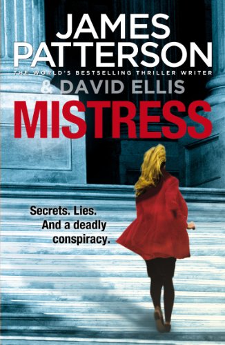 Book cover: "Mistress" by James Patterson and David Ellis, woman in red.