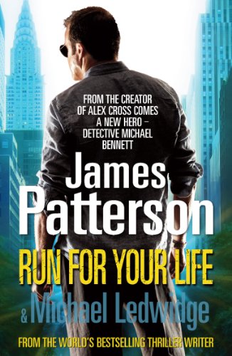 Book cover: Man in sunglasses with city skyline background.