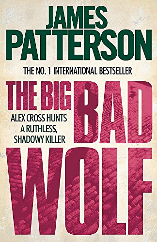 Book cover for “The Big Bad Wolf” by James Patterson, red and green text.