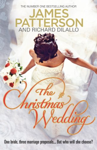Book cover: bride in white dress holding red and white flowers.
