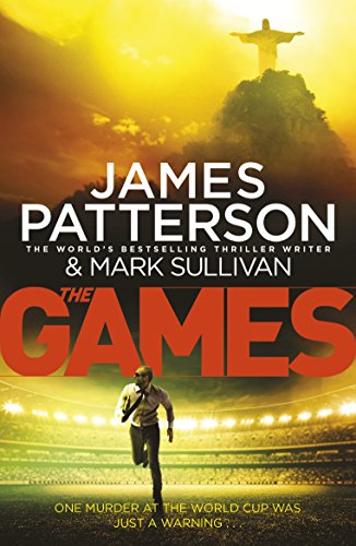 Book cover for "The Games" with a running man and Christ the Redeemer.