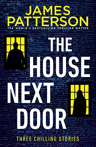 Book cover for "The House Next Door" with a silhouetted figure.