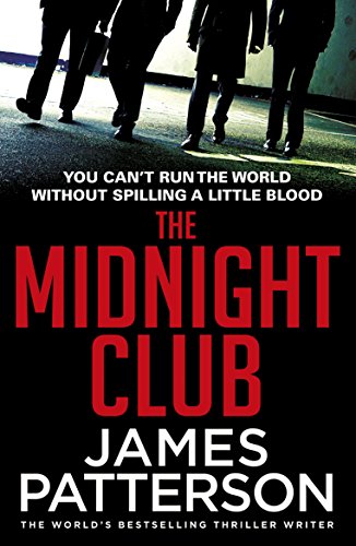 Book cover: "The Midnight Club" by James Patterson, shadowy figures walking.