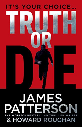 Book cover: "Truth or Die" with a silhouetted figure, red and black design.