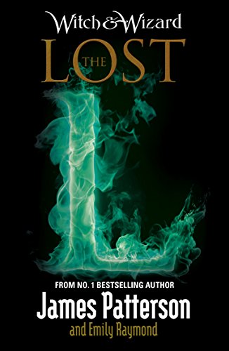 Book cover for "Witch & Wizard: The Lost" with a glowing green letter L.