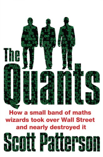 Book cover featuring three silhouettes filled with green digital numbers against a white background.