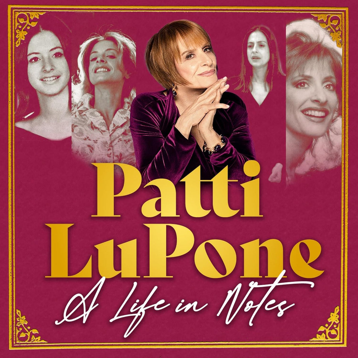 Patti LuPone CD cover with multiple images of the performer.