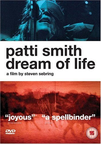 DVD cover for Patti Smith’s “Dream Of Life” documentary film.