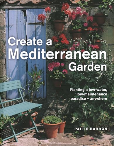 Book cover showing a blue door, potted flowers, and a green chair.