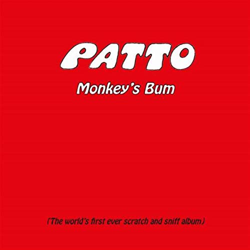 Red album cover with white text: "Patto" and "Monkey's Bum".