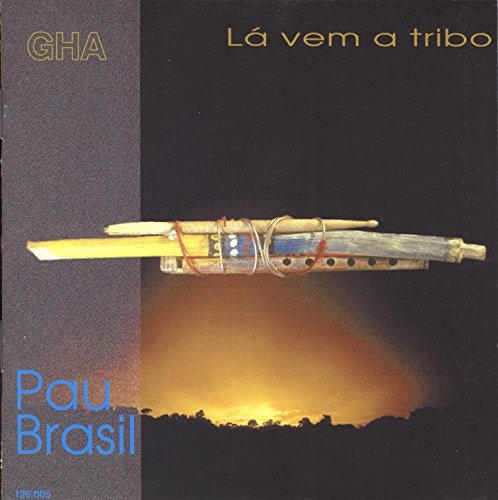 CD cover for "Pau Brasil - Le Vem a Tribo" featuring a flute.