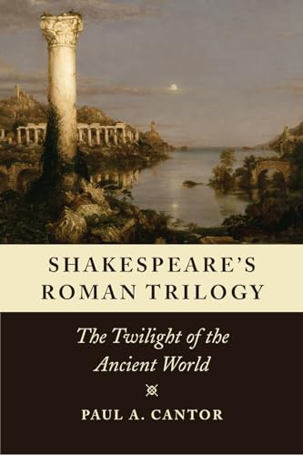 Book cover depicting Roman ruins and the title "Shakespeare's Roman Trilogy".