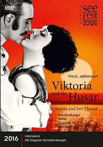 DVD cover for "Viktoria and Her Hussar" featuring a couple embracing.