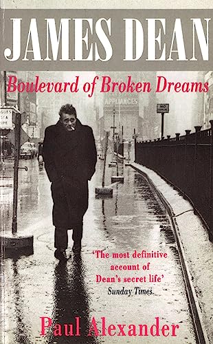 Book cover featuring James Dean walking on a wet city street.