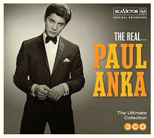 CD cover featuring a young Paul Anka in a suit and tie.