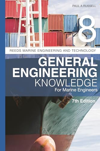 Book cover: "Reeds Vol 8: General Engineering Knowledge" with ship imagery.