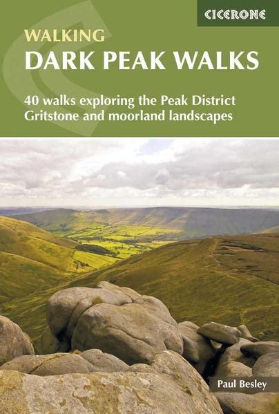 Book cover featuring a Peak District landscape with rocky foreground.