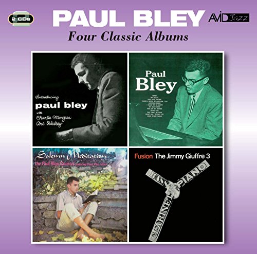 CD cover for Paul Bley’s “Four Classic Albums” featuring portraits.