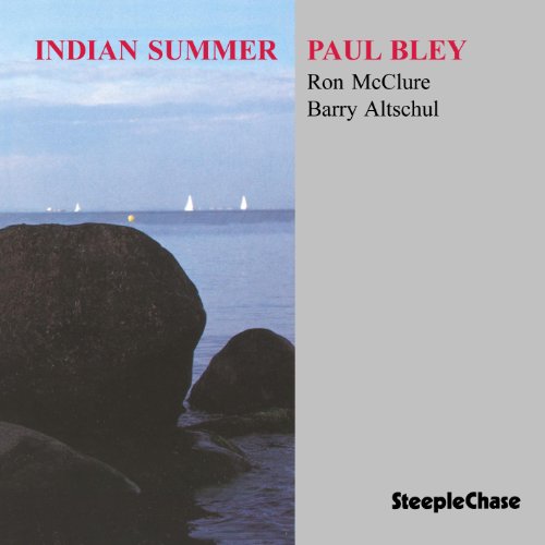 CD cover for Paul Bley’s “Indian Summer” with a seascape image.