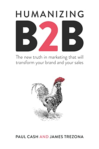 Book cover with bold "B2B" text and illustration of a rooster.